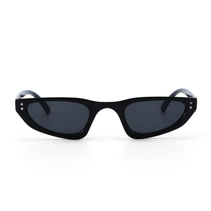Retro Cat-Eye Shades – Nude Black | Salty