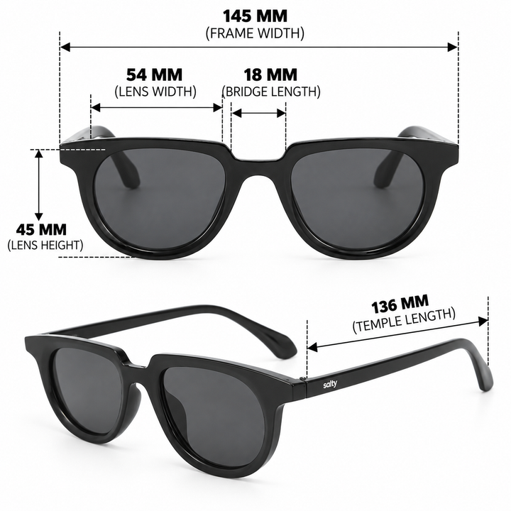 Essential Wayfarer Shades – Black