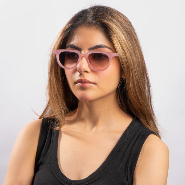 Blush Wayfarer Shades – Pink Fade