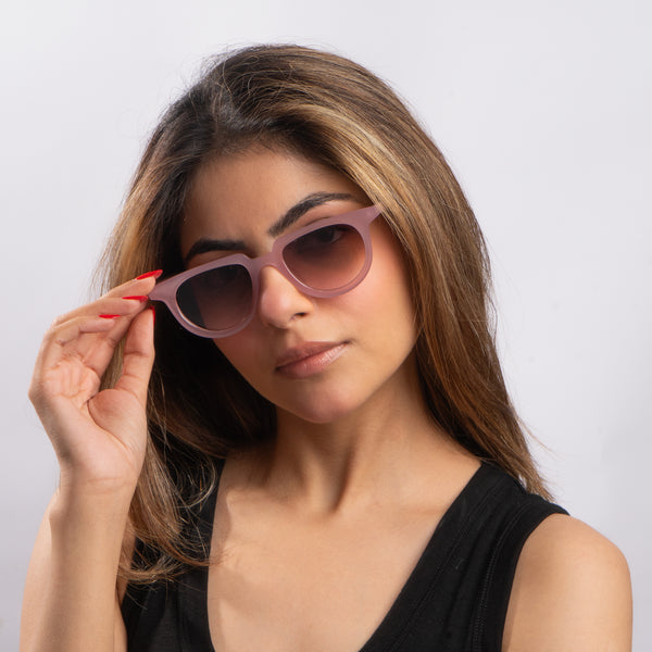 Blush Wayfarer Shades – Pink Fade