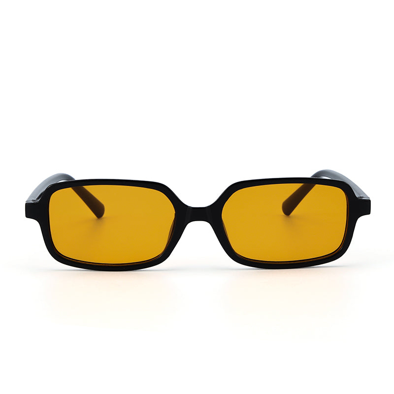 Amber Vision Square Shades – Yellow | Salty