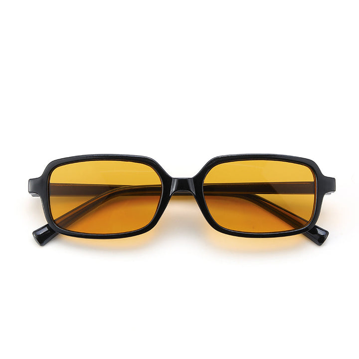 Amber Vision Square Shades – Yellow | Salty