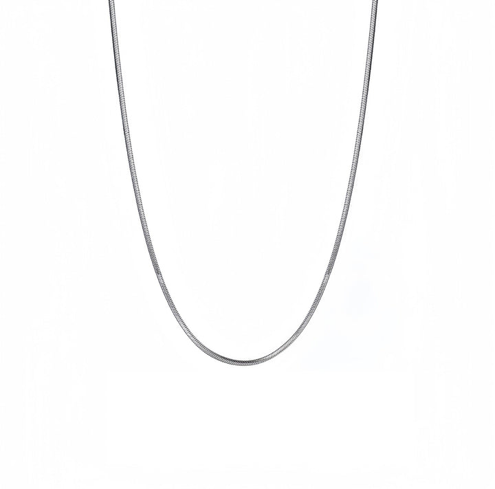 Voss Square Snake Chain Necklace | Salty