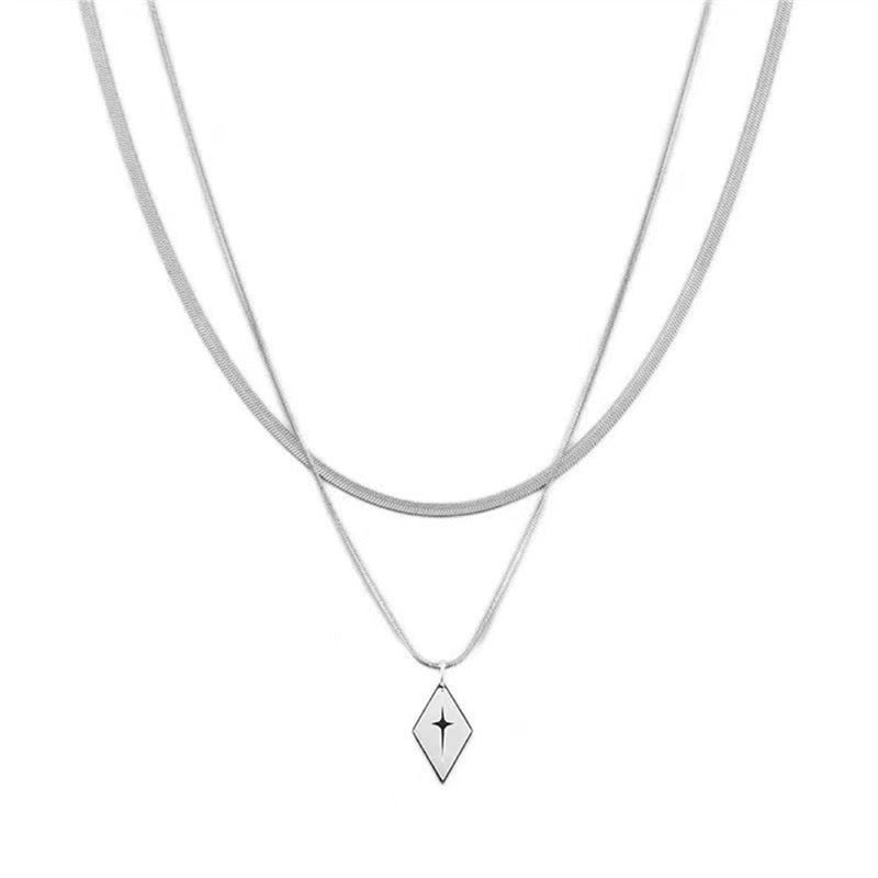 Polished Silver Cascade Chain | Salty