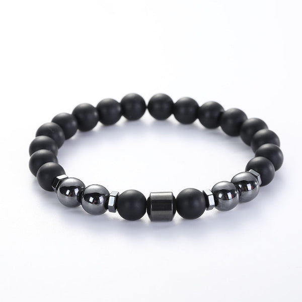 Natural Stone Alabaster Beaded Band