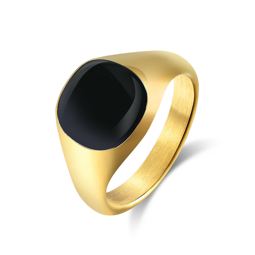 Vintage Punk Golden Ring | Salty