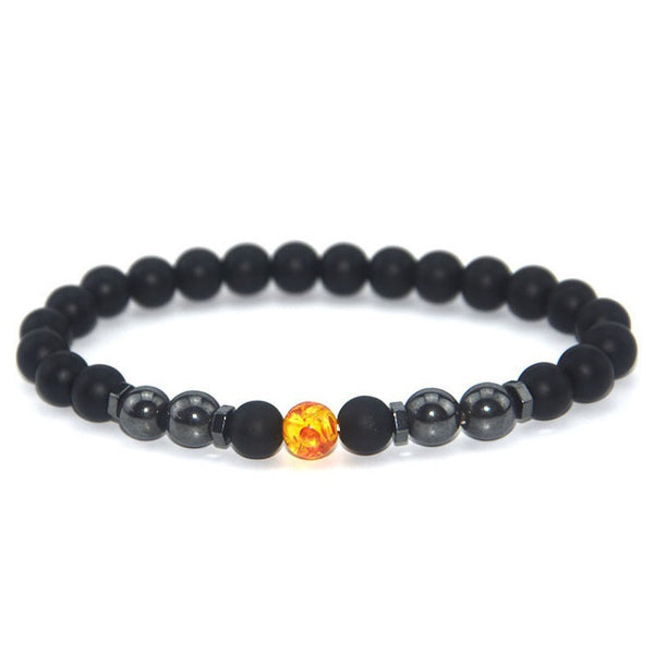 Fire Sign Alabaster Stone Band