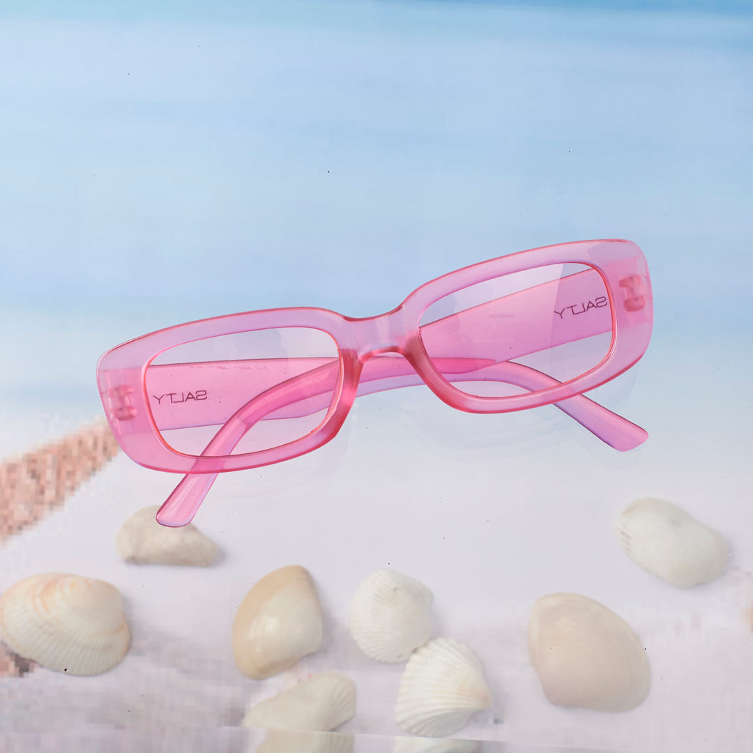 Candyfloss Scarf and Neon Pink Sunglasses Combo
