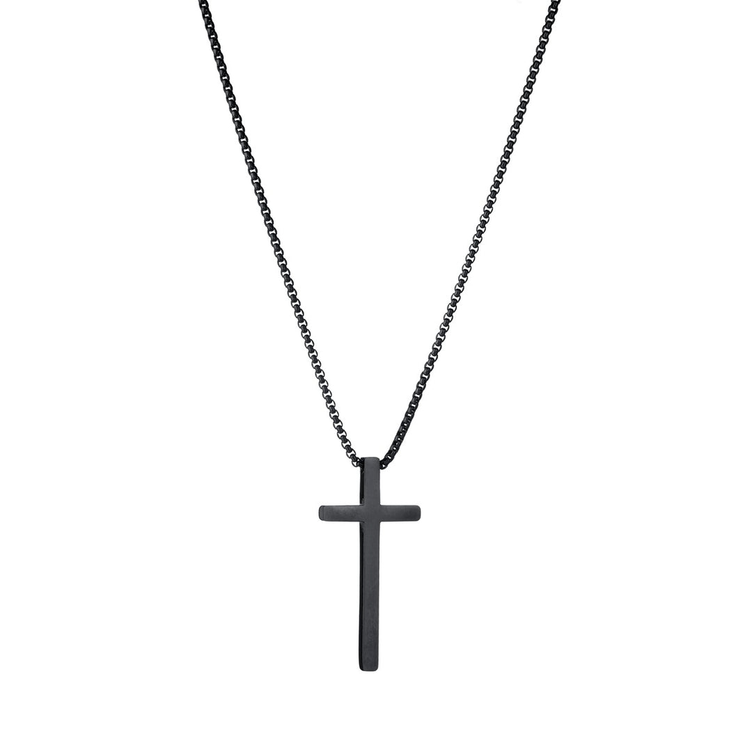 Sacred Crossroads Necklace - Black