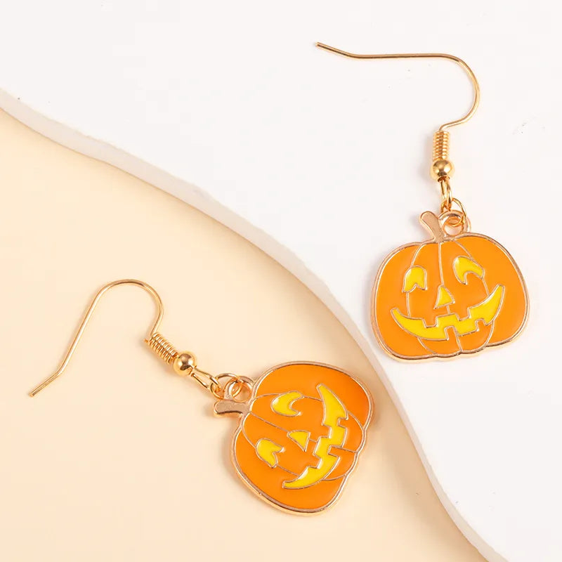 Jack-o'-lantern Earrings Salty