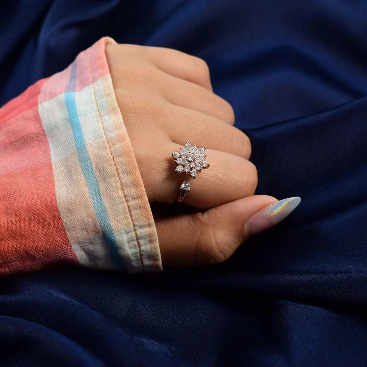 Sage Spinner Ring - Rose Gold - Salty Accessories