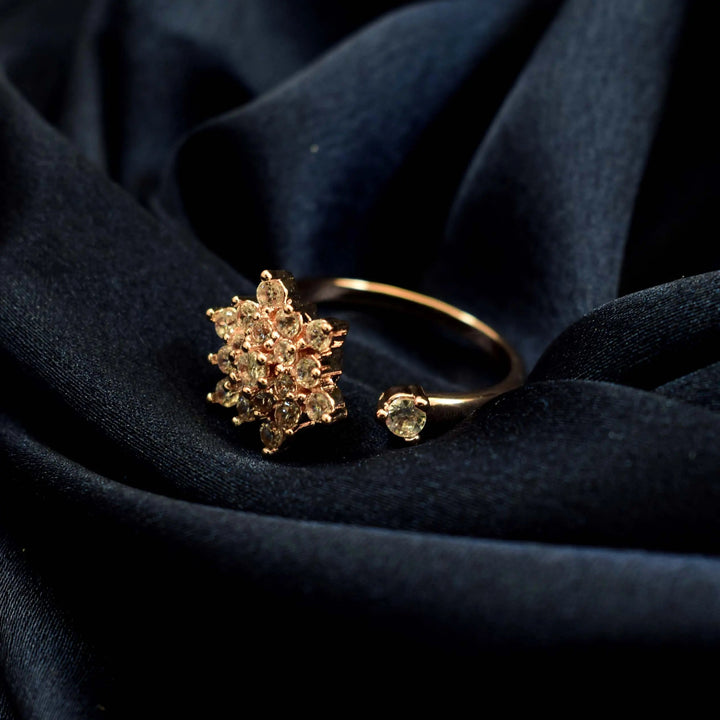 Sage Spinner Ring - Rose Gold - Salty Accessories