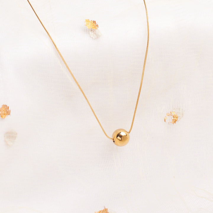 Dream Ball Golden Necklace