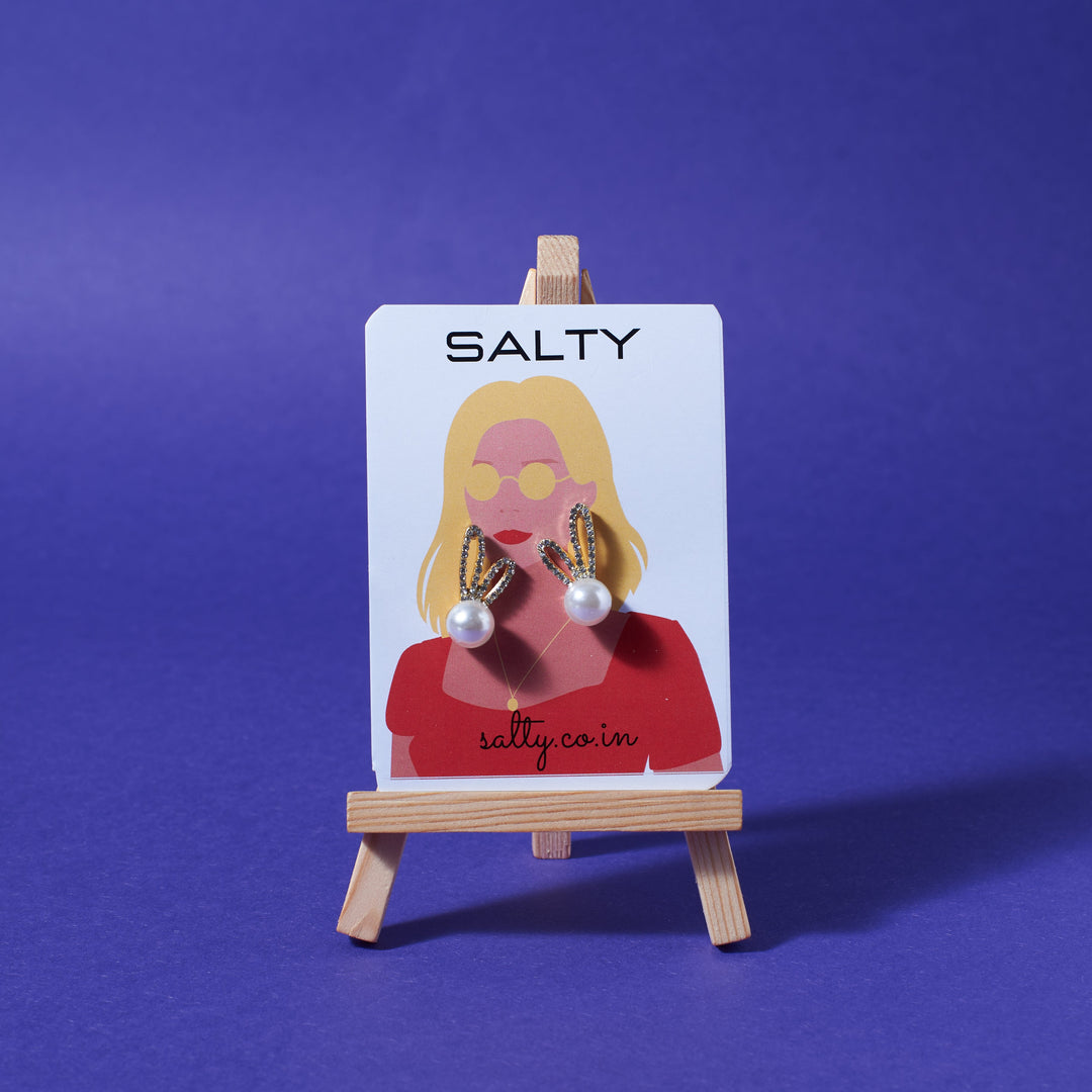 FairyFrost Pearl Earrings - Salty Accessories