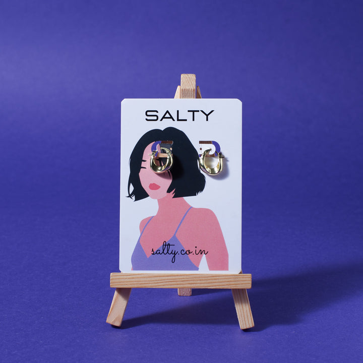 Sunset Trendy Hoops - Salty Accessories