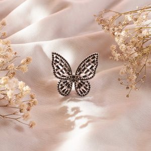 Lunar Butterfly Bliss Ring