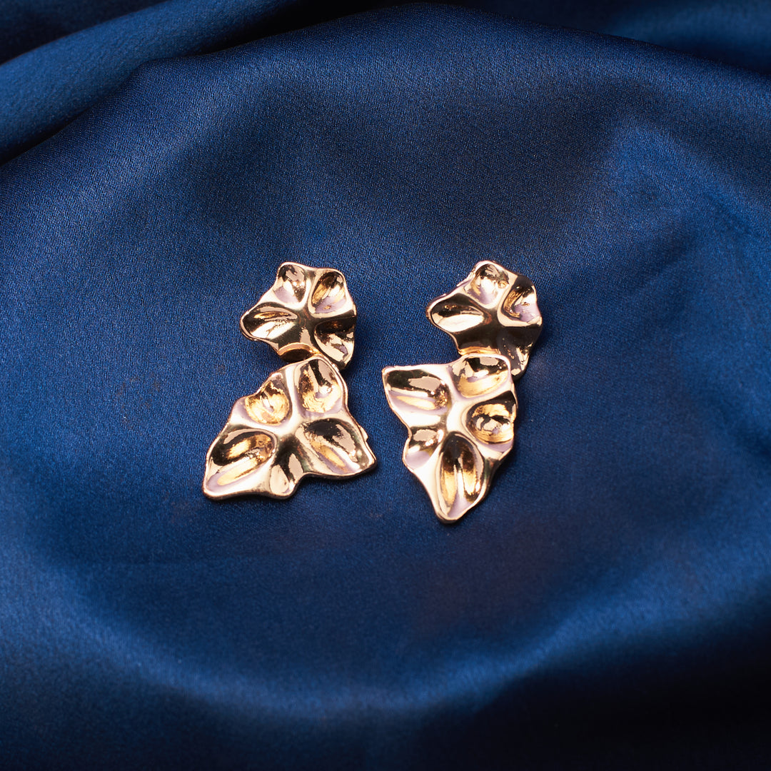 Boho Gold Statement Earrings