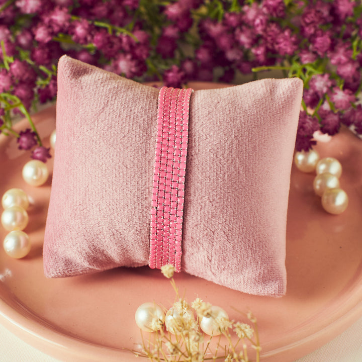 Strawberry Sorbet Stretchable Bands (Set of 5)