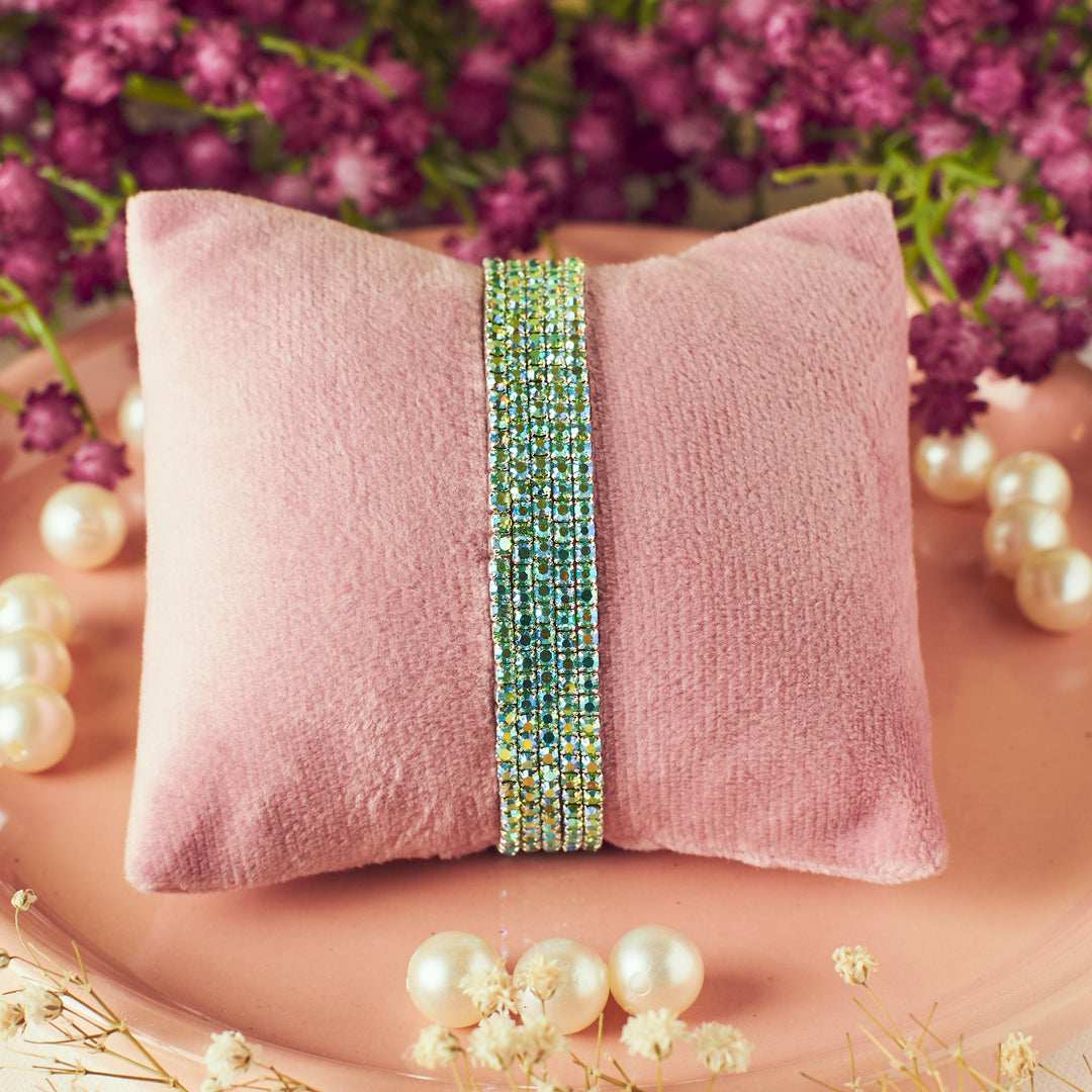 Teal Twinkle Stretchable Bands (Set of 5)