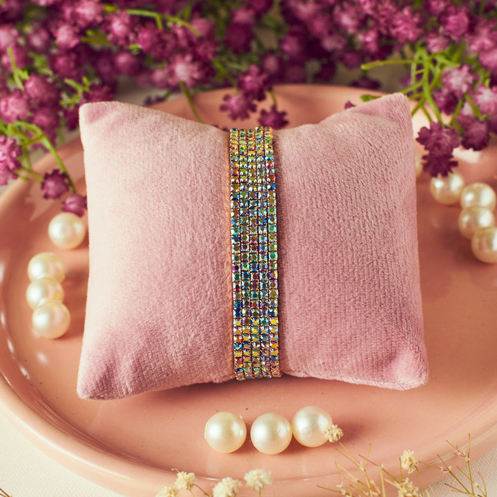 Dazzling Diamond Stretchable Bands (Set of 5)
