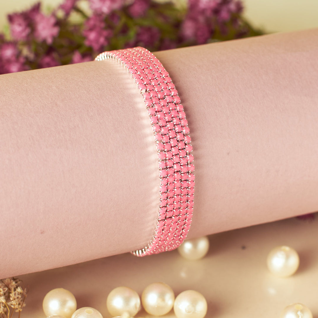 Strawberry Sorbet Stretchable Bands (Set of 5)