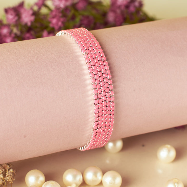Strawberry Sorbet Stretchable Bands (Set of 5)