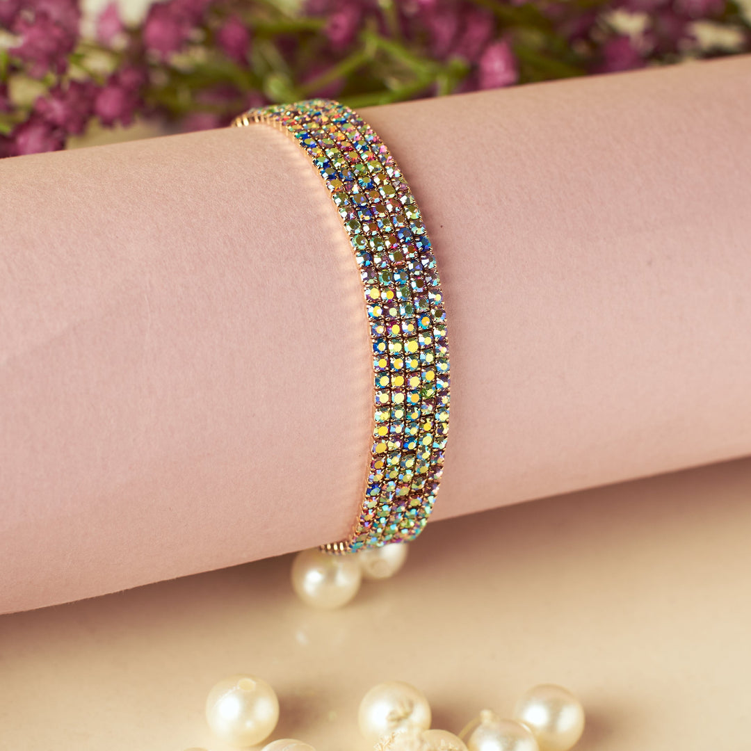 Dazzling Diamond Stretchable Bands (Set of 5)