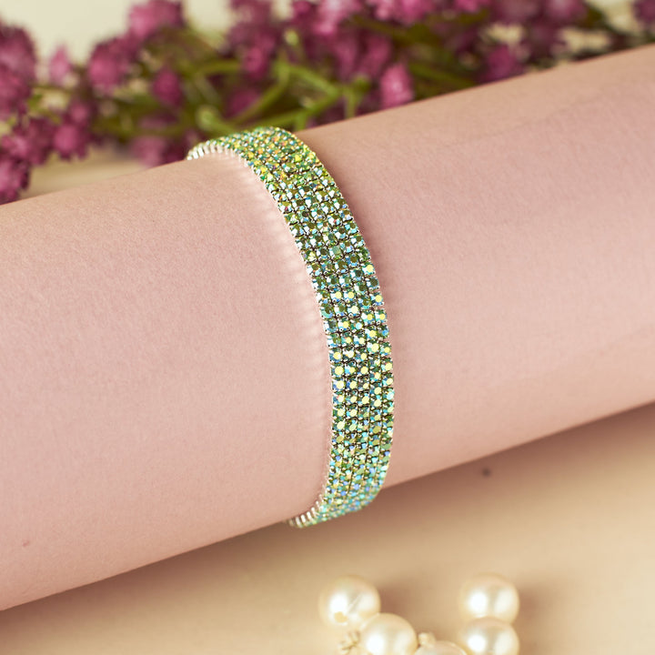 Teal Twinkle Stretchable Bands (Set of 5)