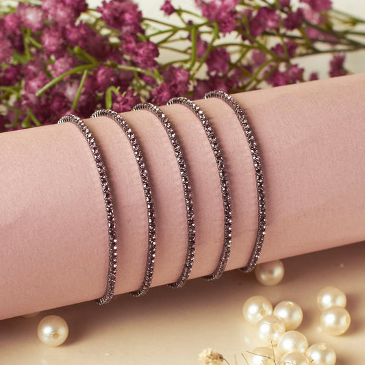 Shadowy Dusk Stretchable Bands (Set of 5)