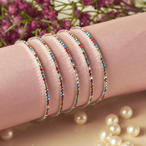 Multihue Marvel Stretchable Bands (Set of 5) - Salty Accessories