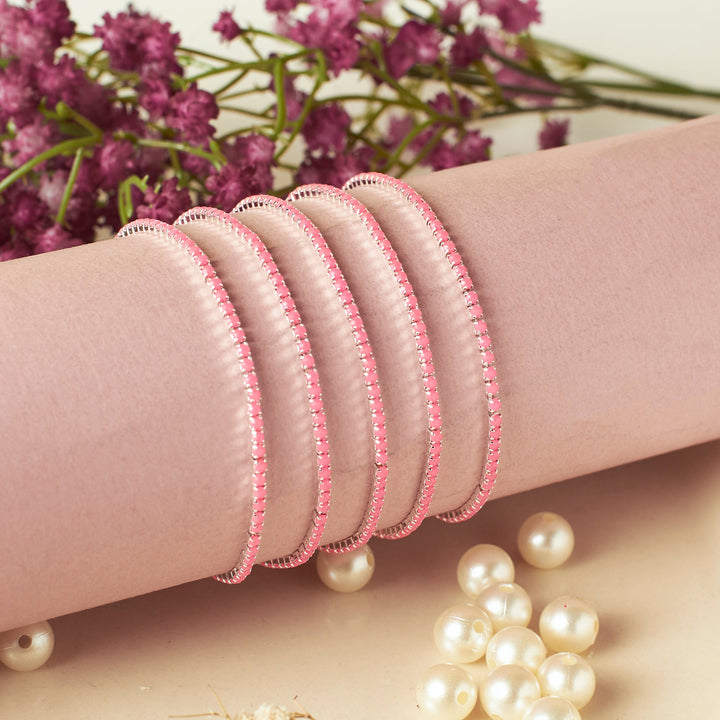 Strawberry Sorbet Stretchable Bands (Set of 5)