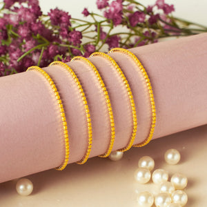 Butterscotch Stretchable Bands (Set of 5) - Salty Accessories