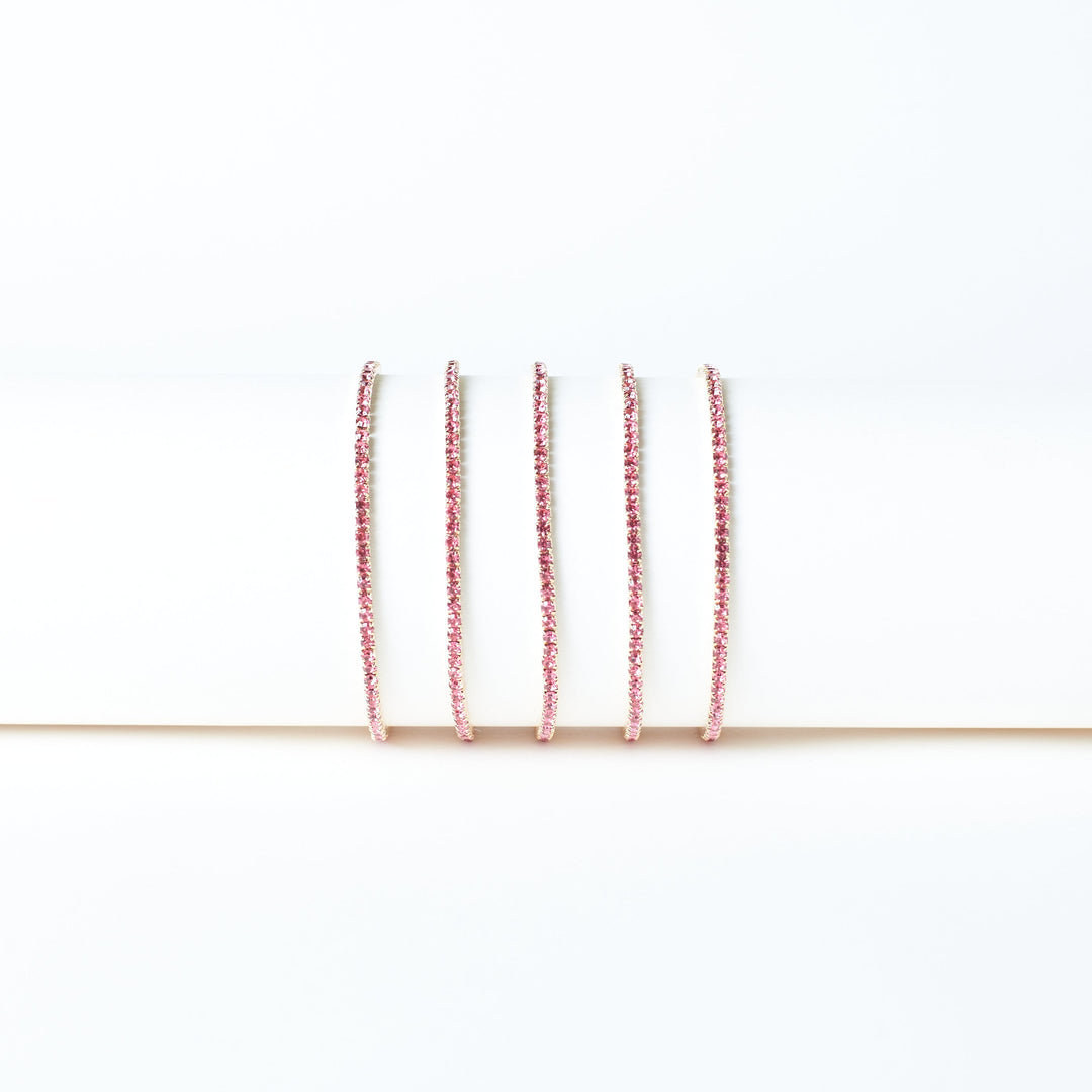 Maroon Majesty Stretchable Bands (Set of 5)