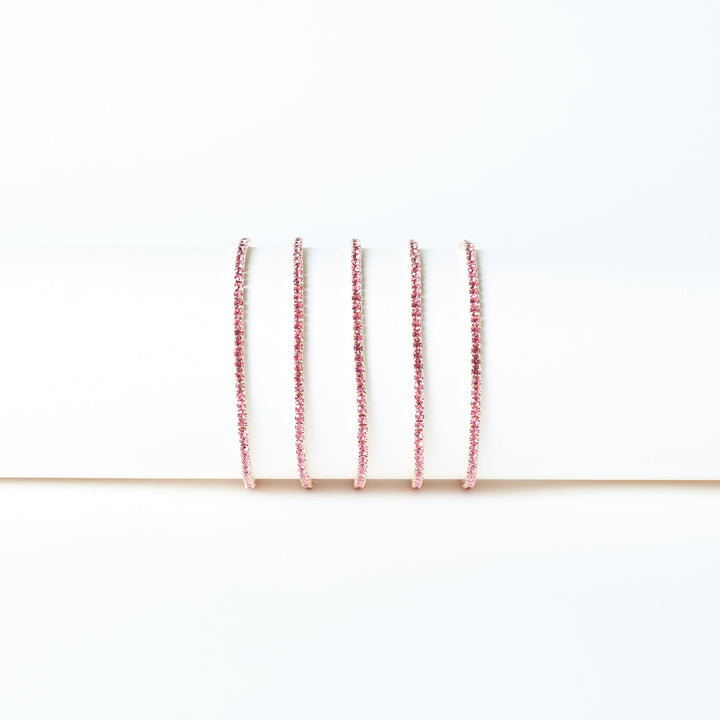 Maroon Majesty Stretchable Bands (Set of 5)