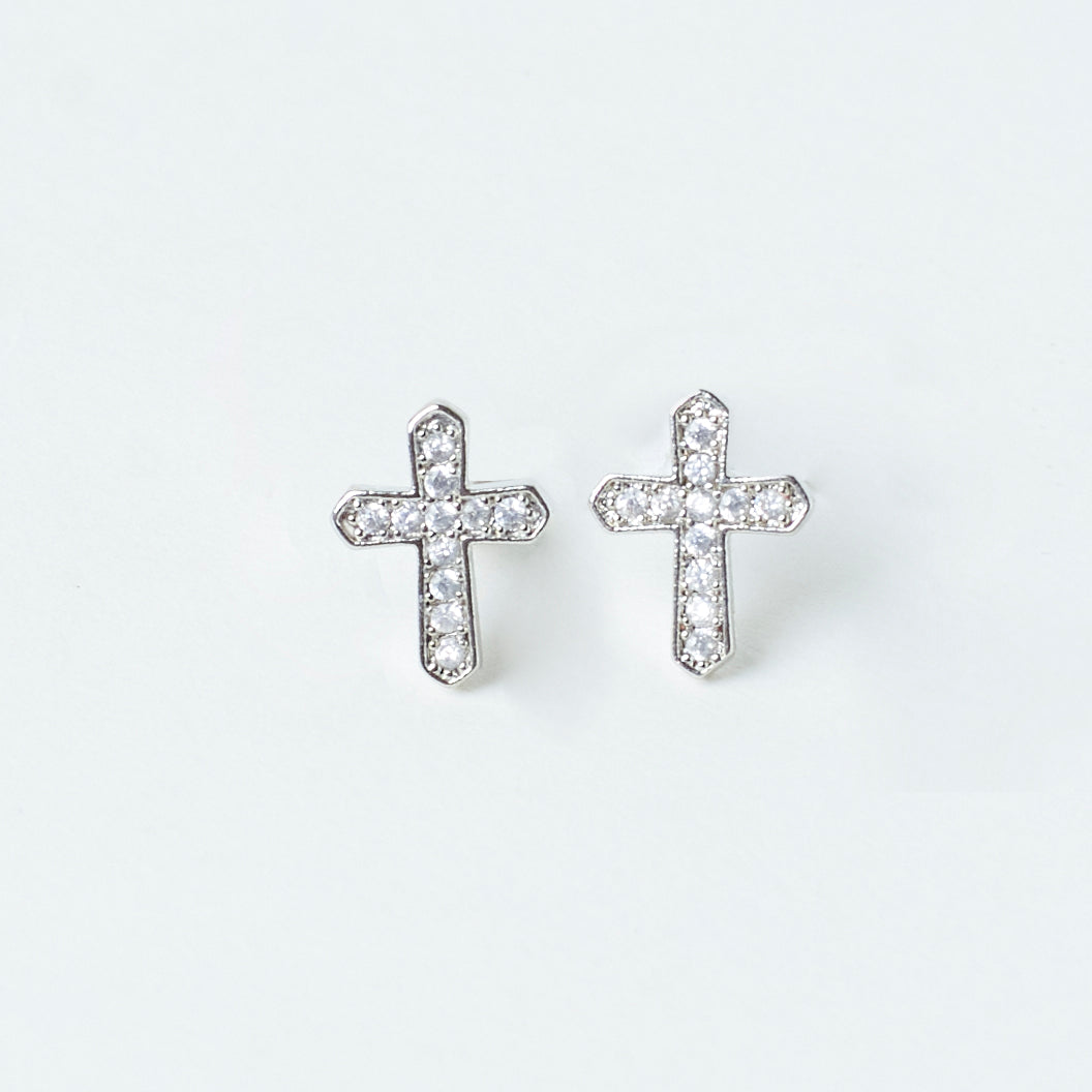 Messiah's Cross Studs | Salty