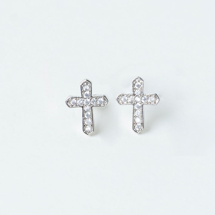 Messiah's Cross Studs | Salty