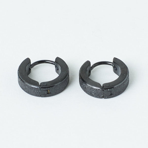 Modern You Black Earrings