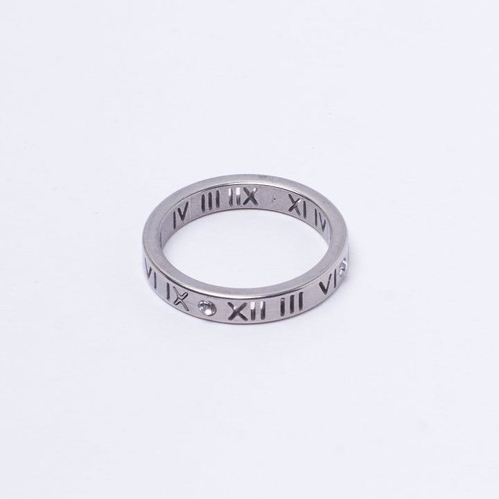 Roman Angels Silver Band