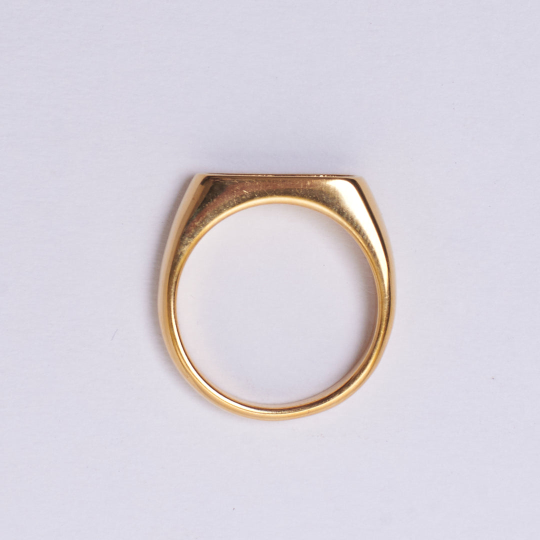 Tribal Gold Black Ring | Salty