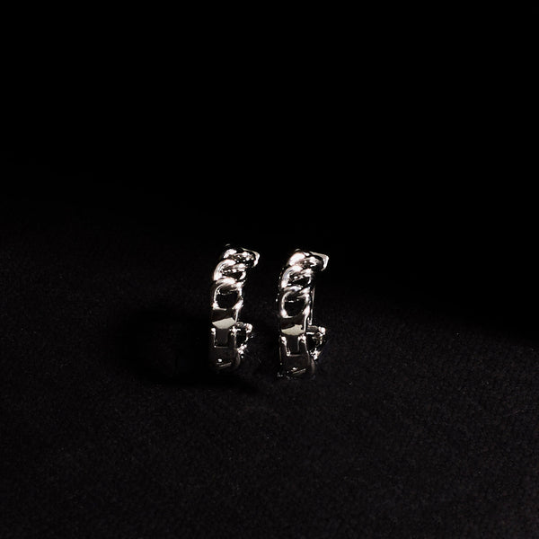 Hermetic Silver Earrings