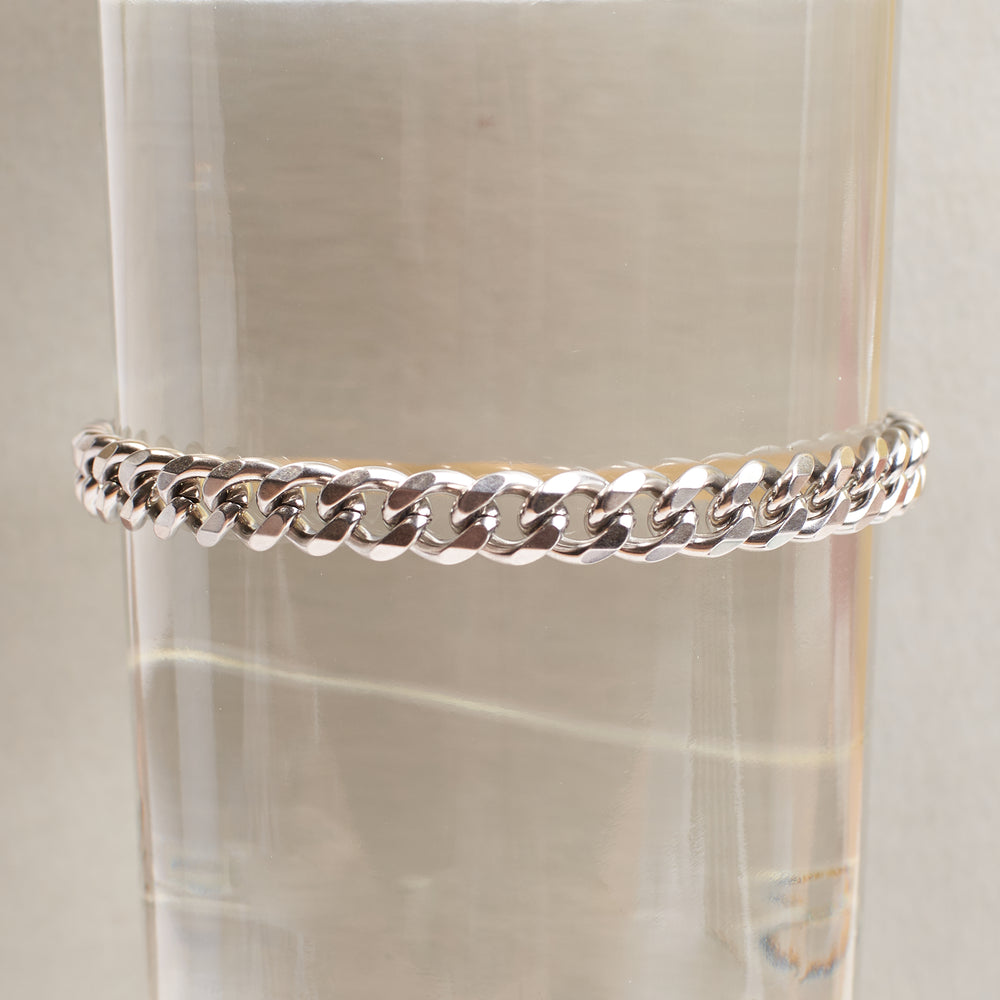 Chic Silver Link Bracelet | Salty