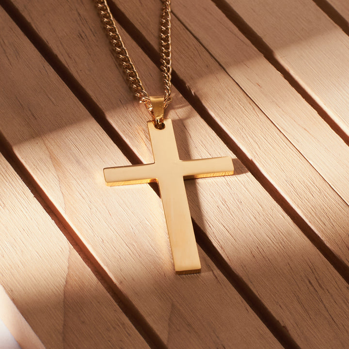 Christ's Crucifix Gold Chain | Salty