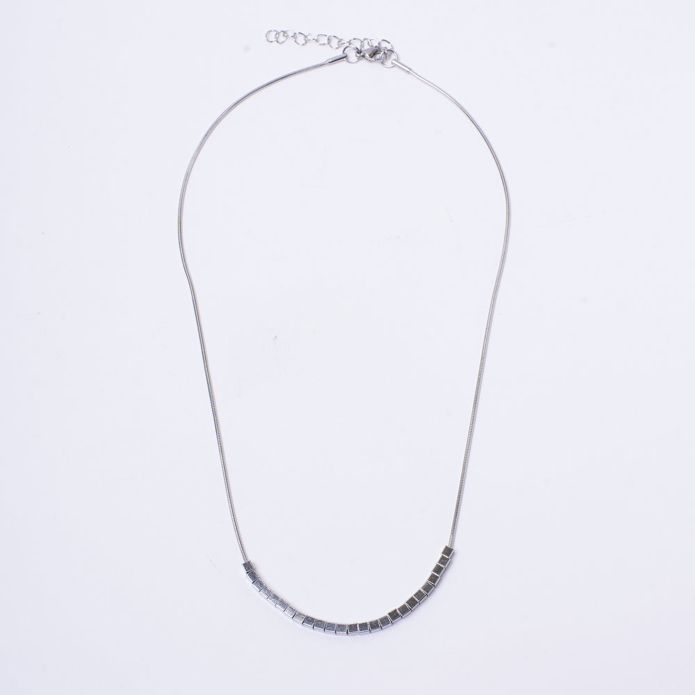 Silver Chevron Chain | Salty