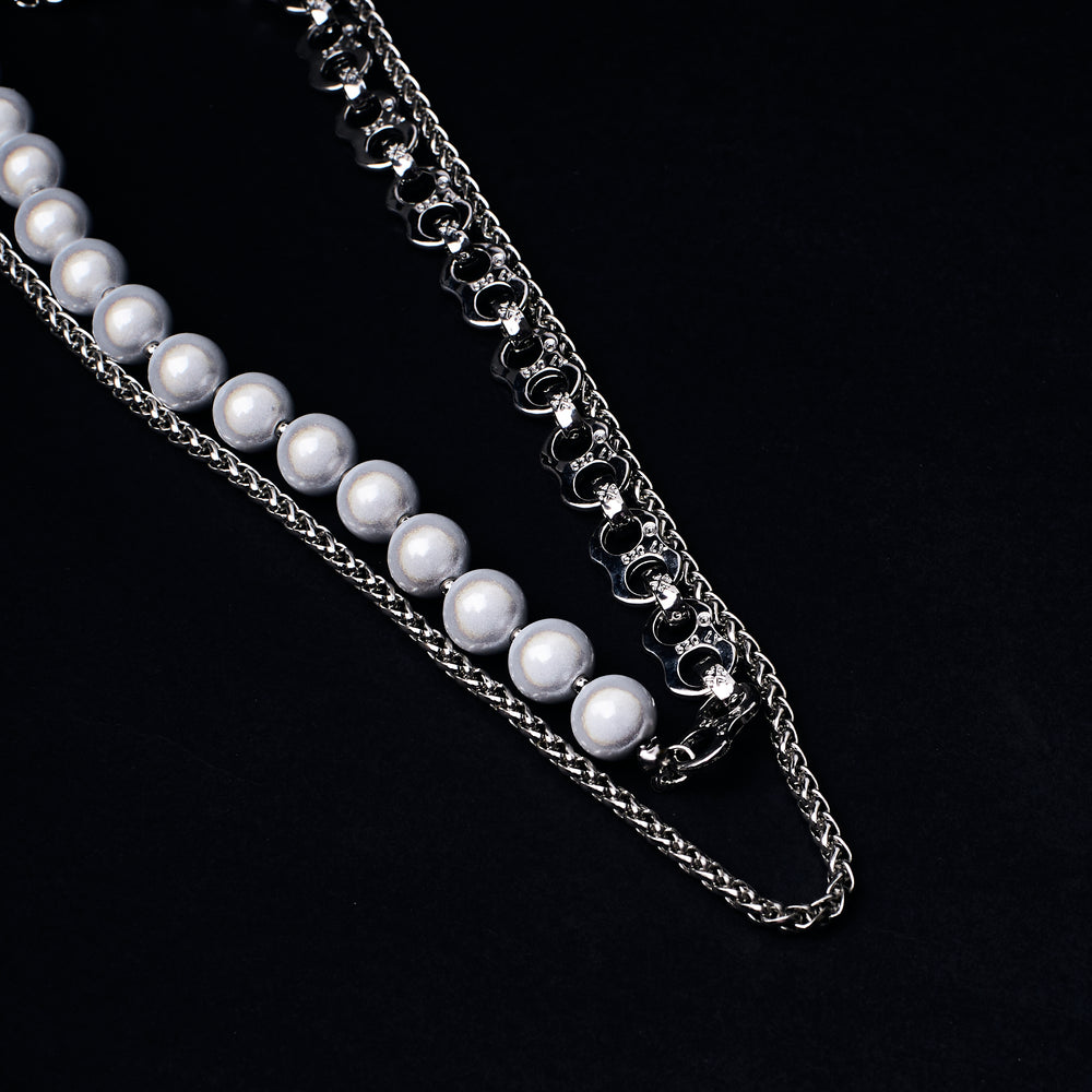 Mystic Moonstone Layered Chain - Salty Accessories