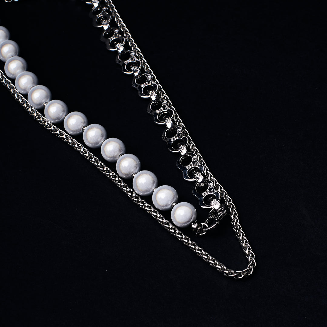 Mystic Moonstone Layered Chain - Salty Accessories