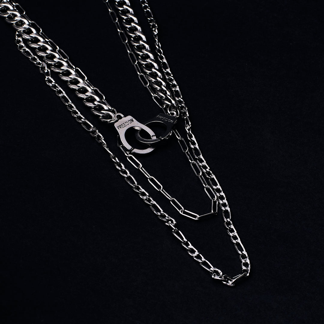 Sleek Linking Layered Chain - Salty Accessories