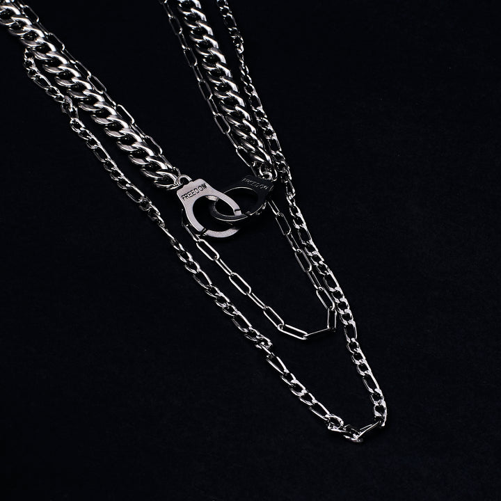 Sleek Linking Layered Chain - Salty Accessories