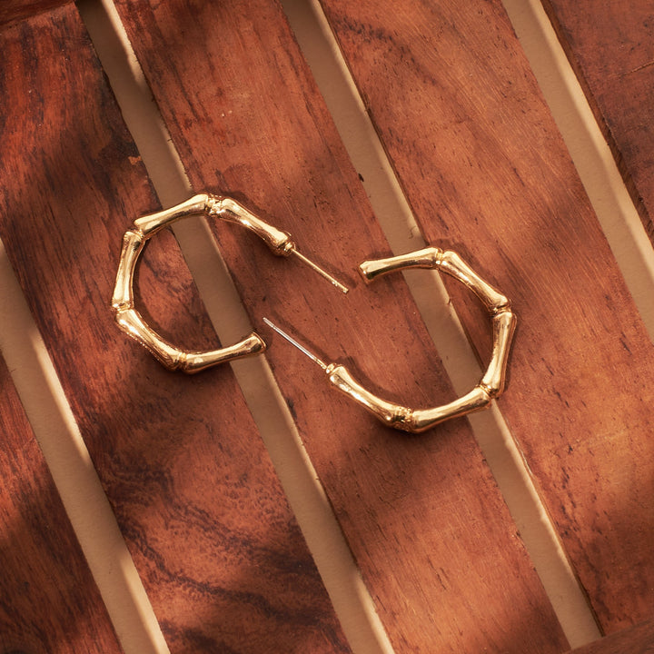 luxe Glamour Gold Loops