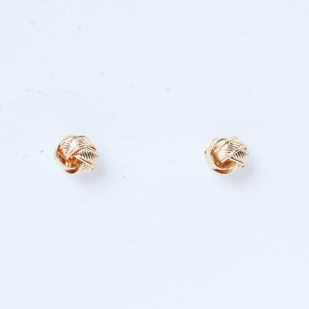 Twist N Turn Gold Earring - Salty Accessories