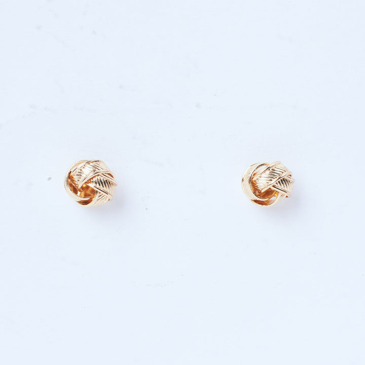 Twist N Turn Gold Earring - Salty Accessories